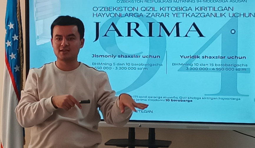 Nukus shahrida ekologik korrupsiyaga qarshi trening bo‘lib o‘tdi