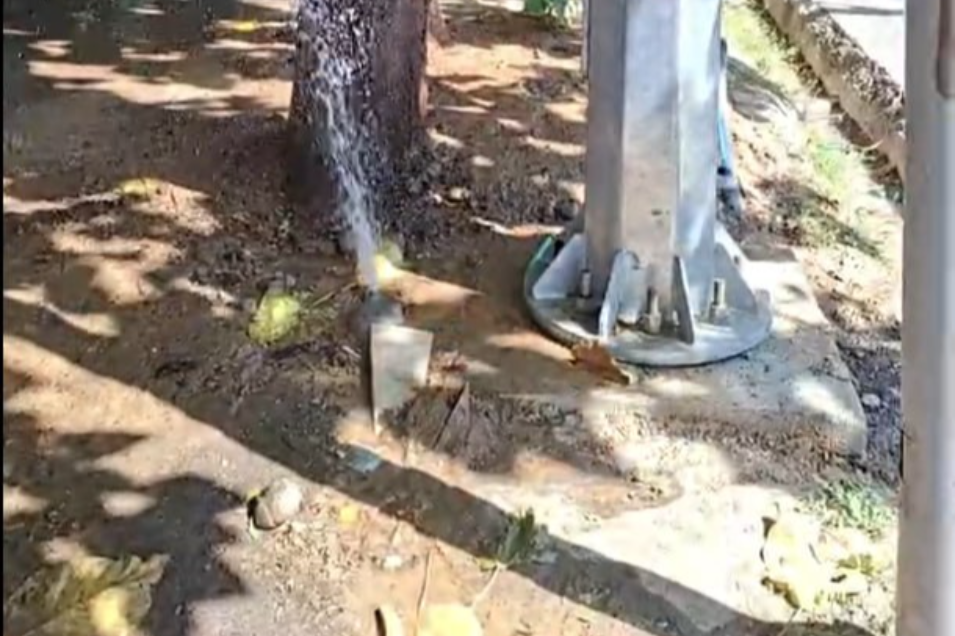 Toshkentda ichimlik suvi quvuri yorildi: toza suv ko‘chaga oqmoqda