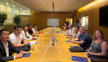 O‘zbekiston delegatsiyasi Isroilning suv resurslarini boshqarish tajribasi bilan tanishmoqda