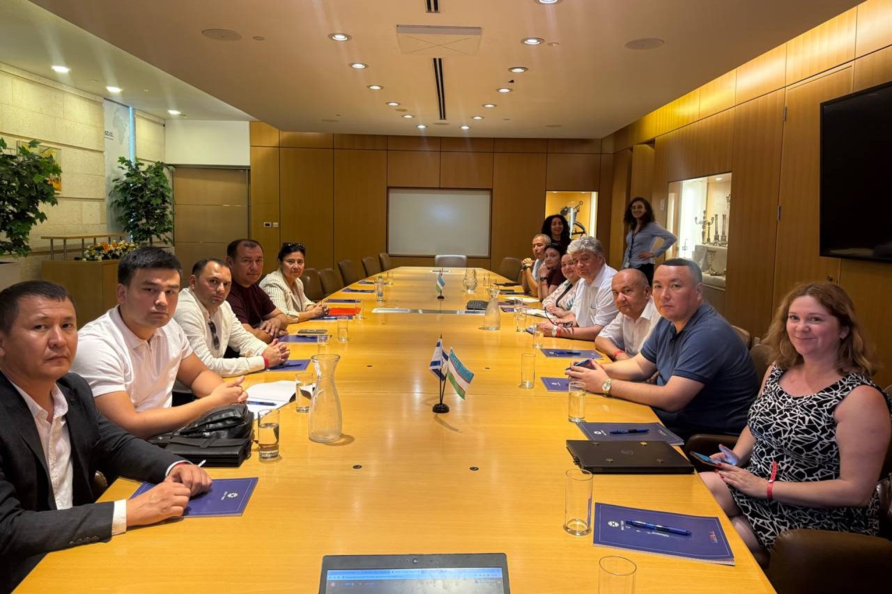 O‘zbekiston delegatsiyasi Isroilning suv resurslarini boshqarish tajribasi bilan tanishmoqda