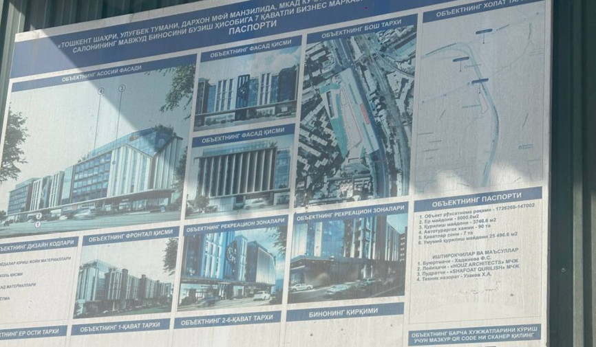 Toshkent markazida yana bir ekologik muammo kuzatilmoqda.